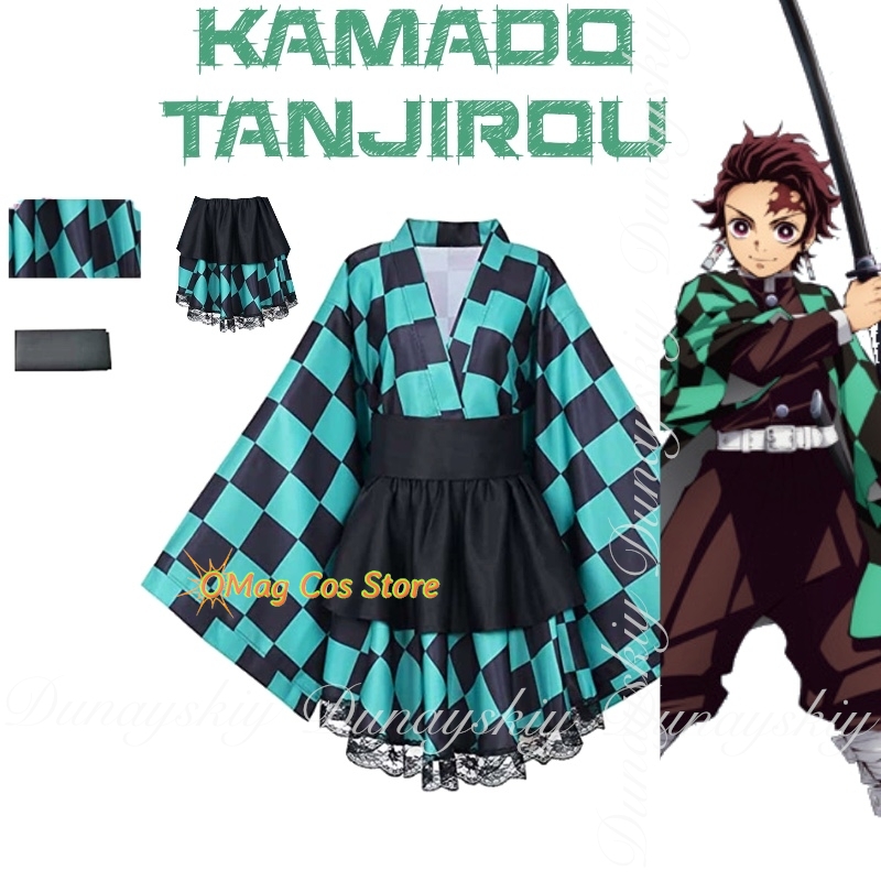 Anime Cosplay Demon Slayer - Demon Kamado Slayer Anime Nezuko And