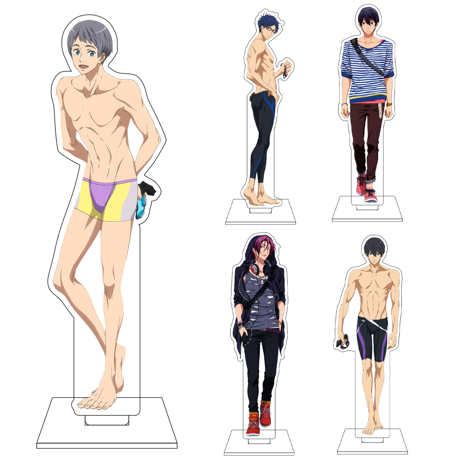 Anime Cosplay Japan - 16CM Anime Free! Cosplay Acrylic Stand