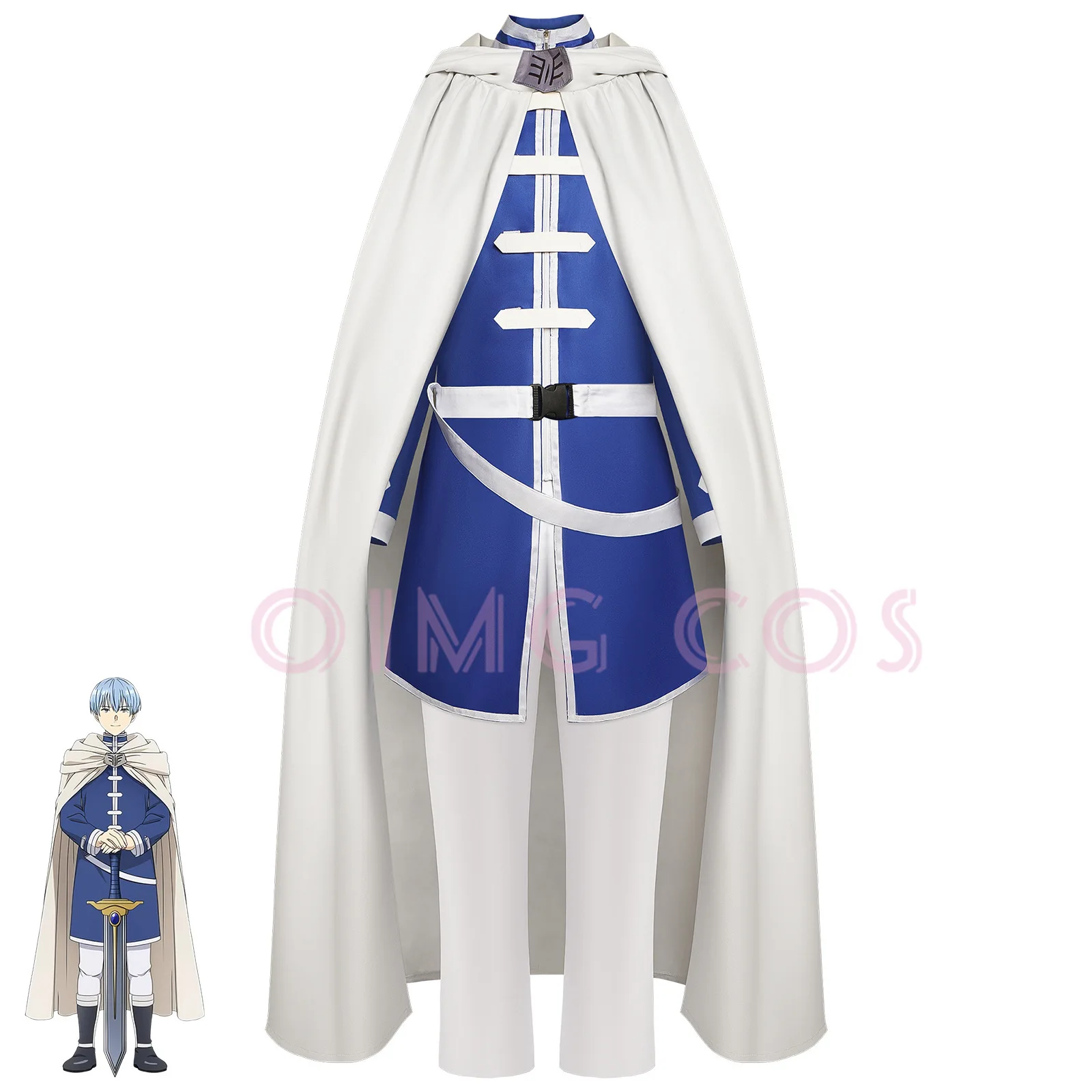 Cosplay Anime Women - Frieren At The Funeral Himmel Cosplay