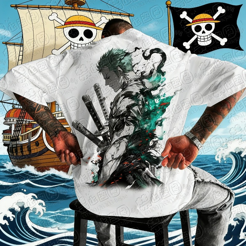 Cosplay Anime Zoro - 2026 One Piece Zoro Anime Men's
