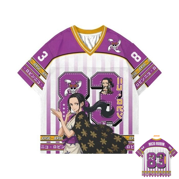Cosplay Korean Anime - 83 Jersey One Piece Nico Robin