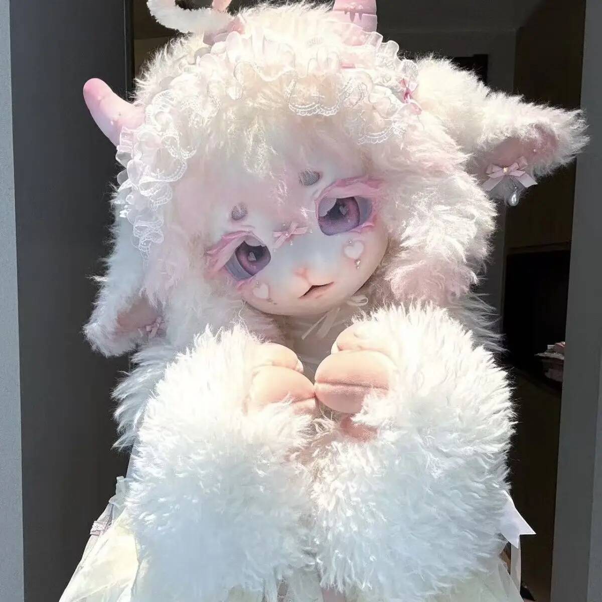 Handmade Kig Fursuit Head, Cut - đánh giá và giá Cosplay Anime Women