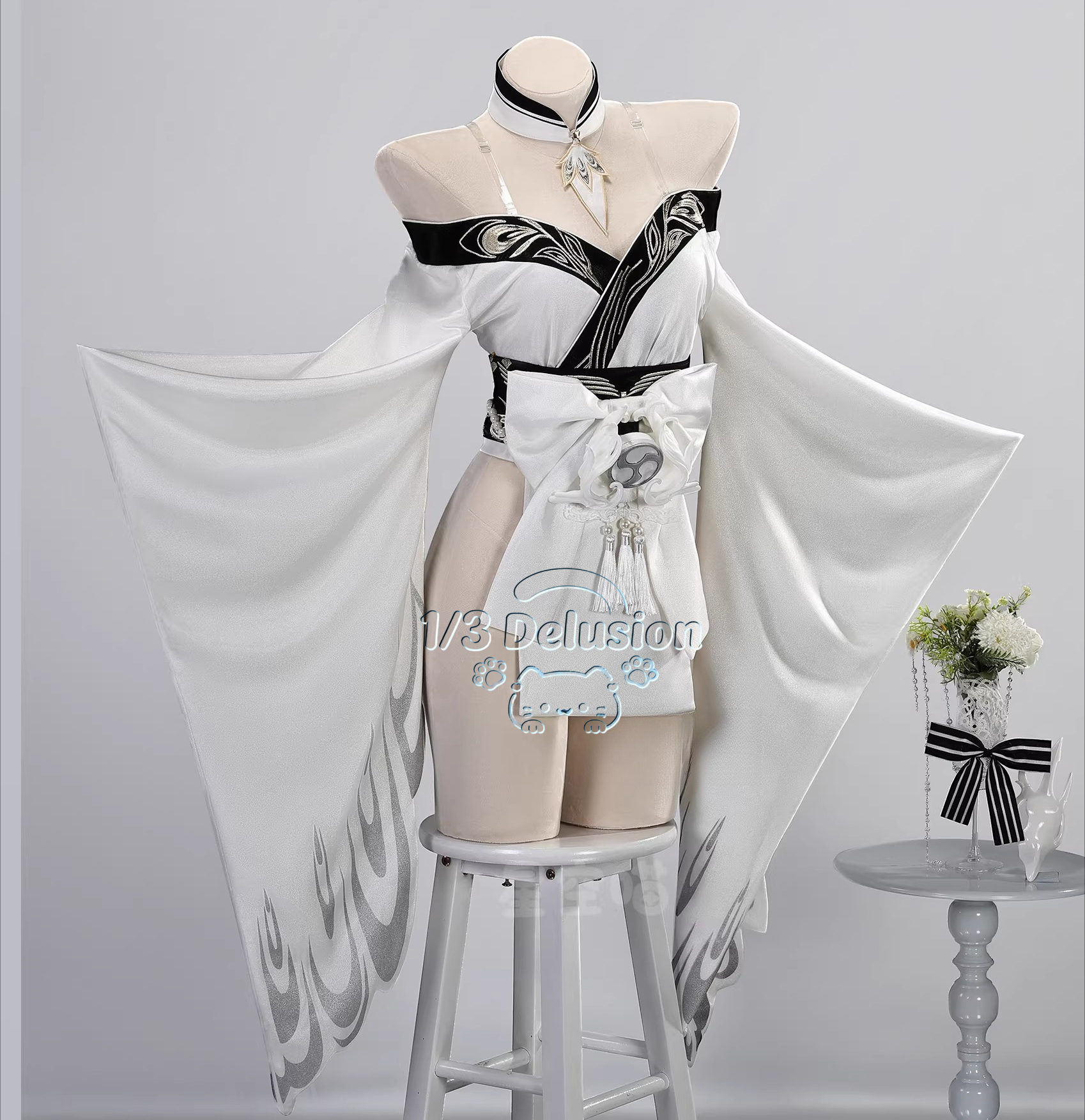 Azur Lane Hakuhou Cosplay Cost - đánh giá và giá Anime Cosplay Kimono