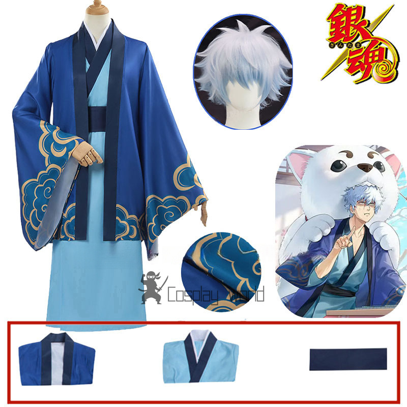 2025 Sakata Gintoki Cosplay An - đánh giá và giá Anime Cosplay Kimono