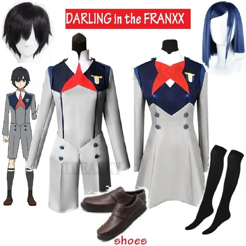 DARLING in the FRANXX HIRO ICH - đánh giá và giá Anime Cosplay Zero Two