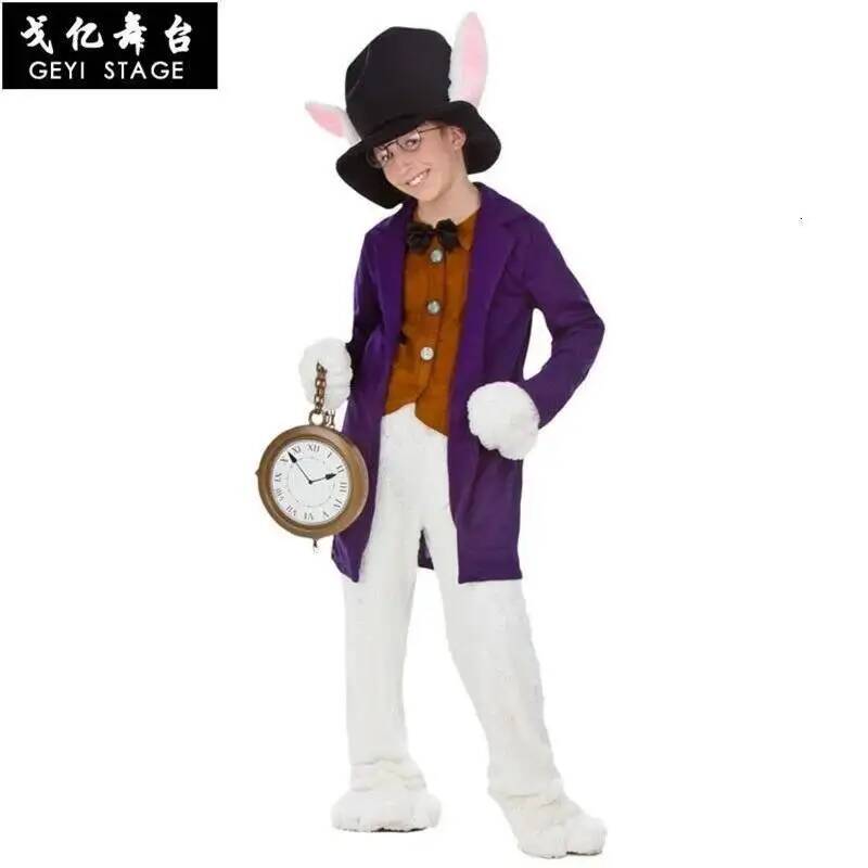 Alice Clothes White Child Rabb - đánh giá và giá Anime Cosplay Boy