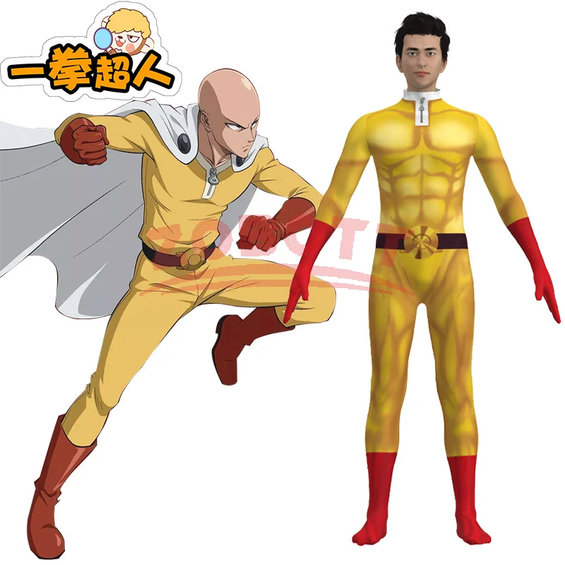 One Punch Man Cosplay Costumes - đánh giá và giá Anime Cosplay One Punch Man