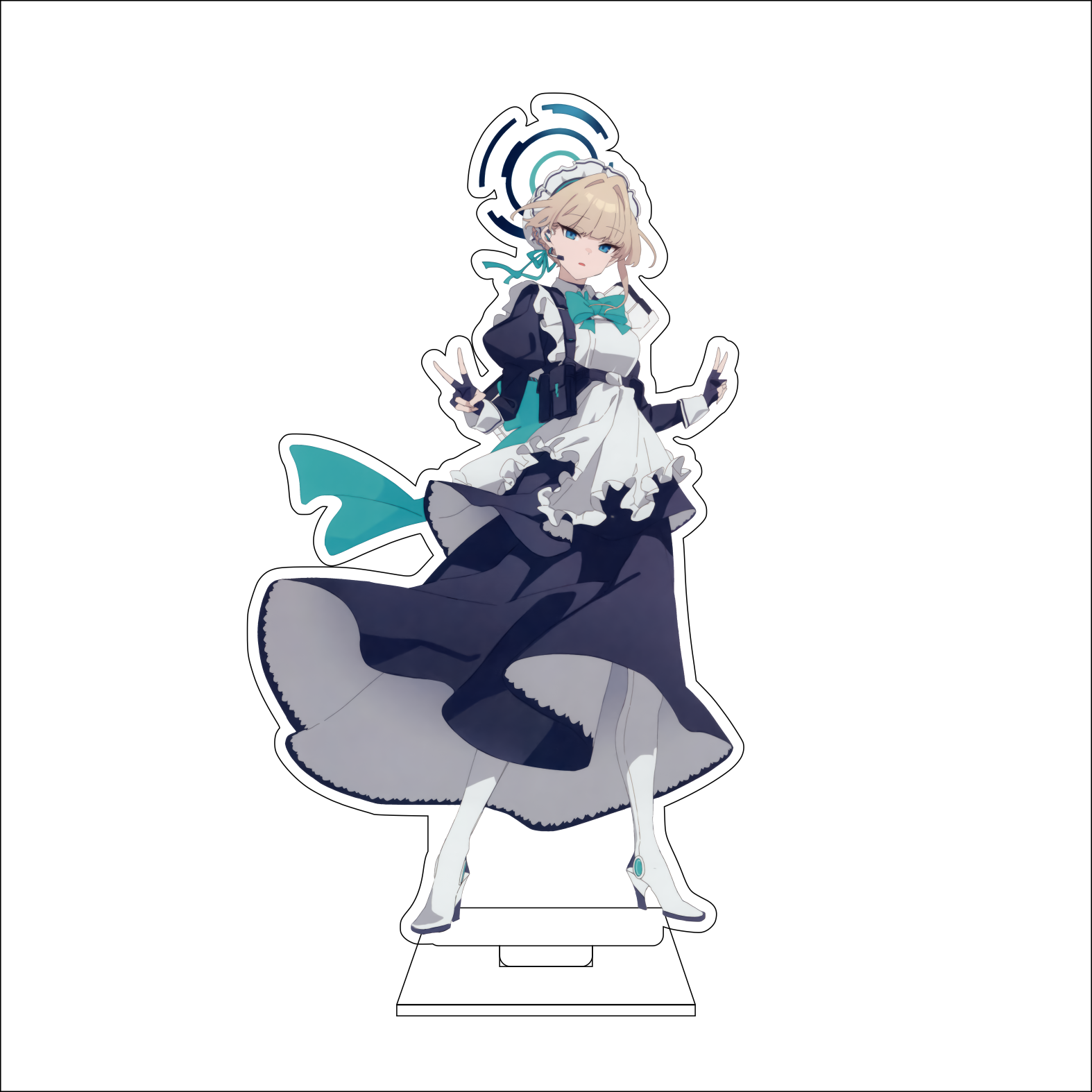16CM Anime Blue Archive Cospla - đánh giá và giá Anime Cosplay Japan