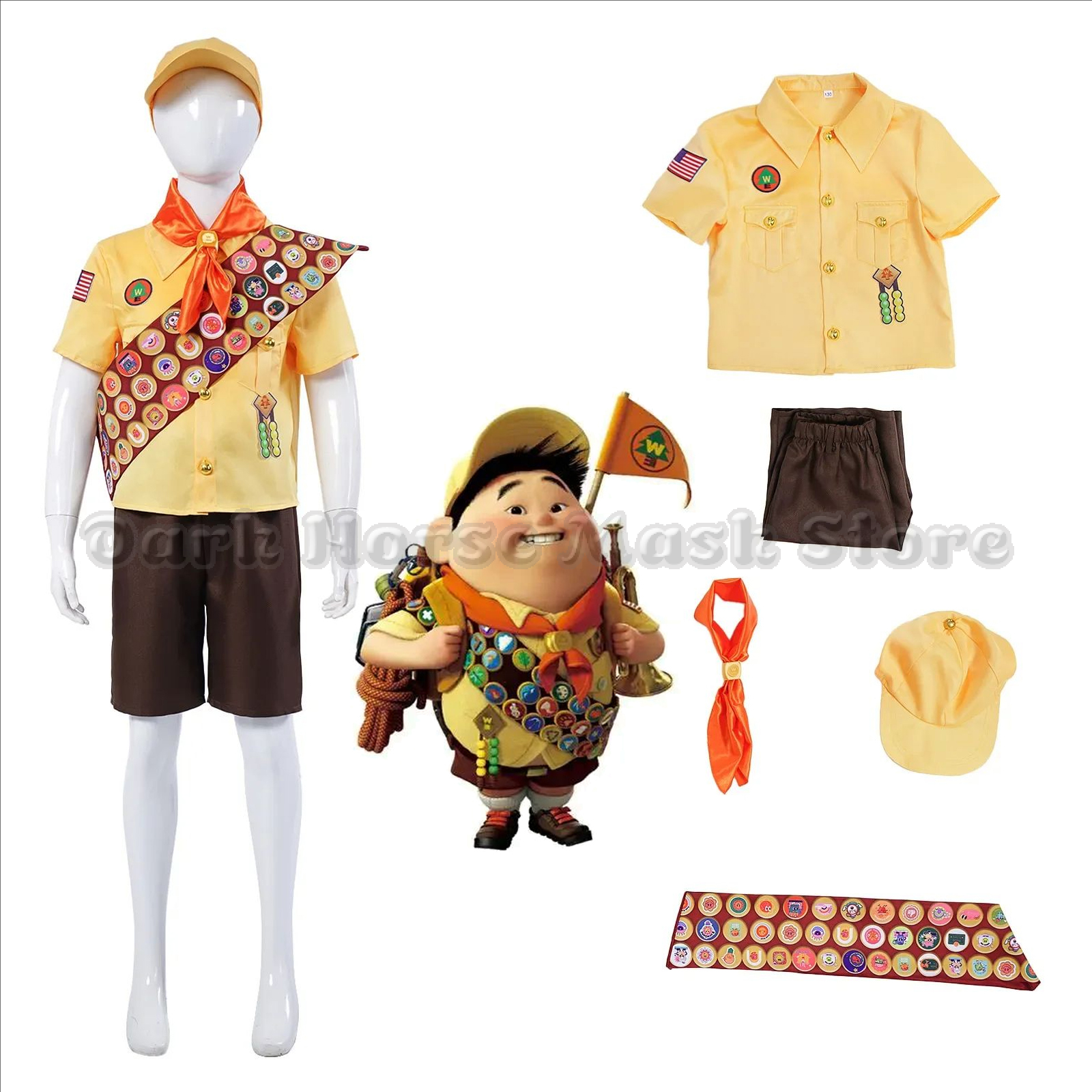 Up Cosplay Costume Little Boy  - đánh giá và giá Anime Cosplay Boy
