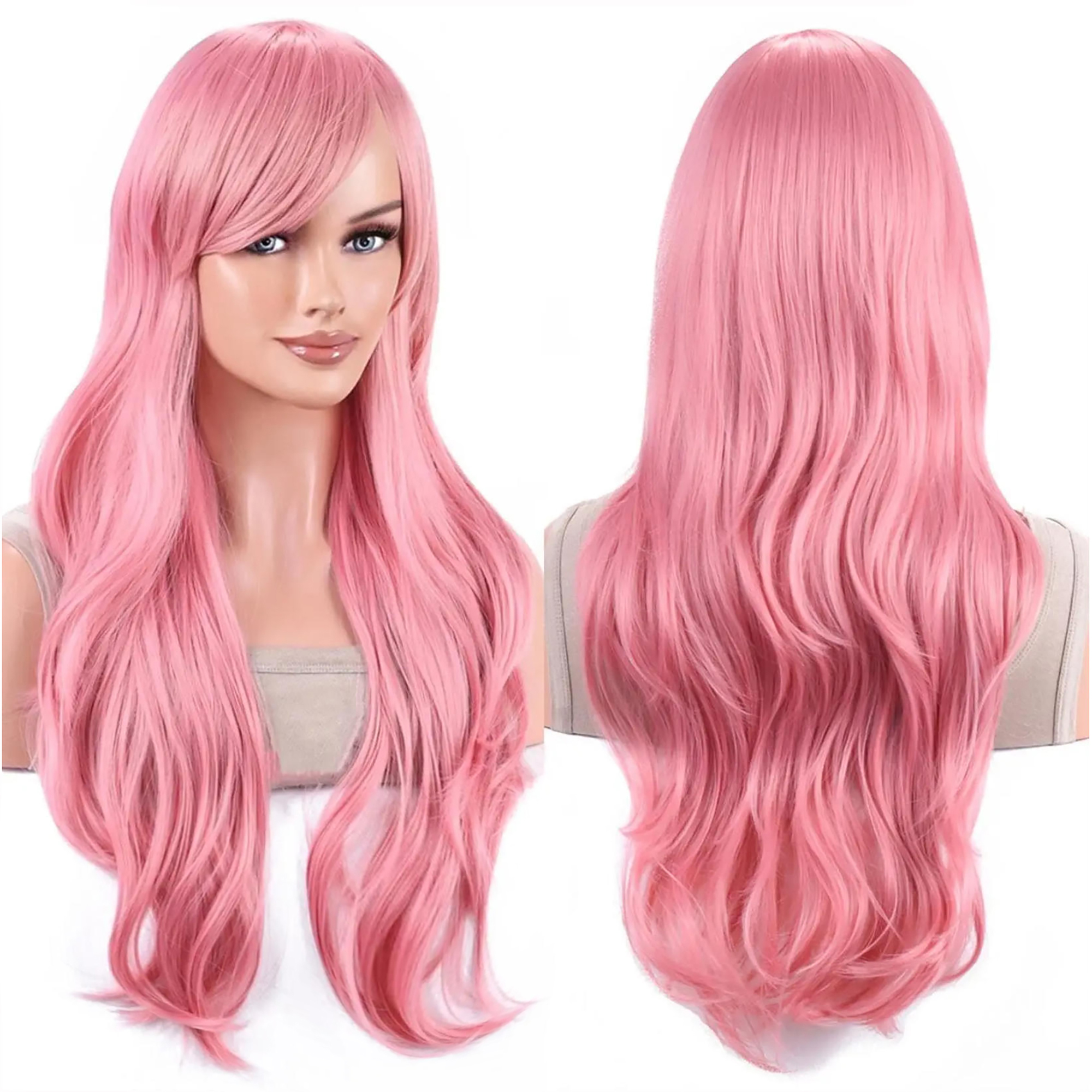 Synthetic Hair Wavy Pink Lolit - đánh giá và giá Anime Cosplay Zero Two
