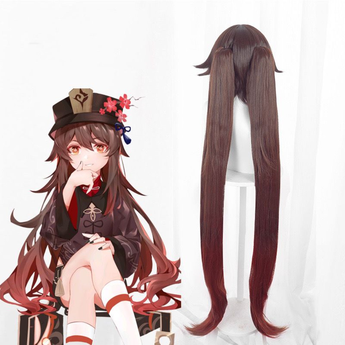 Genshin Impact Hu Tao Cosplay  - đánh giá và giá Cosplay Duo Anime