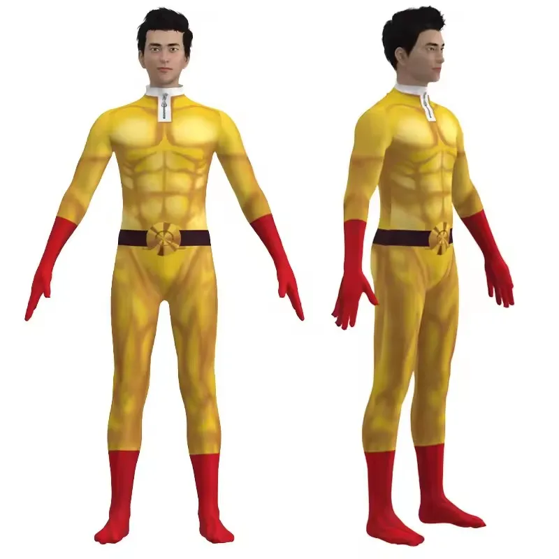 Saitama Full Cosplay Set One P - đánh giá và giá Anime Cosplay One Punch Man