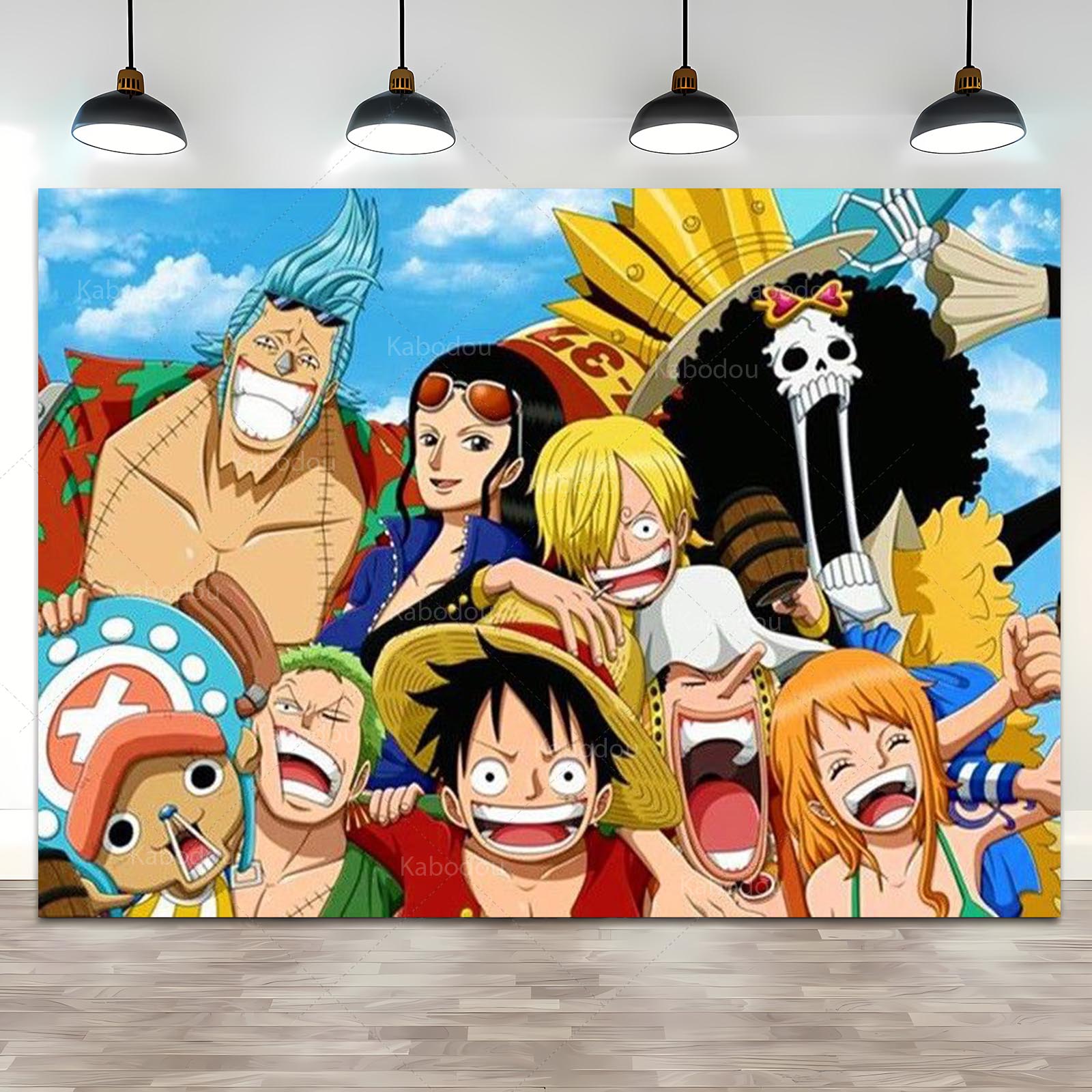 Anime One Piece Luffy Backdrop - đánh giá và giá Cosplay Anime Zoro