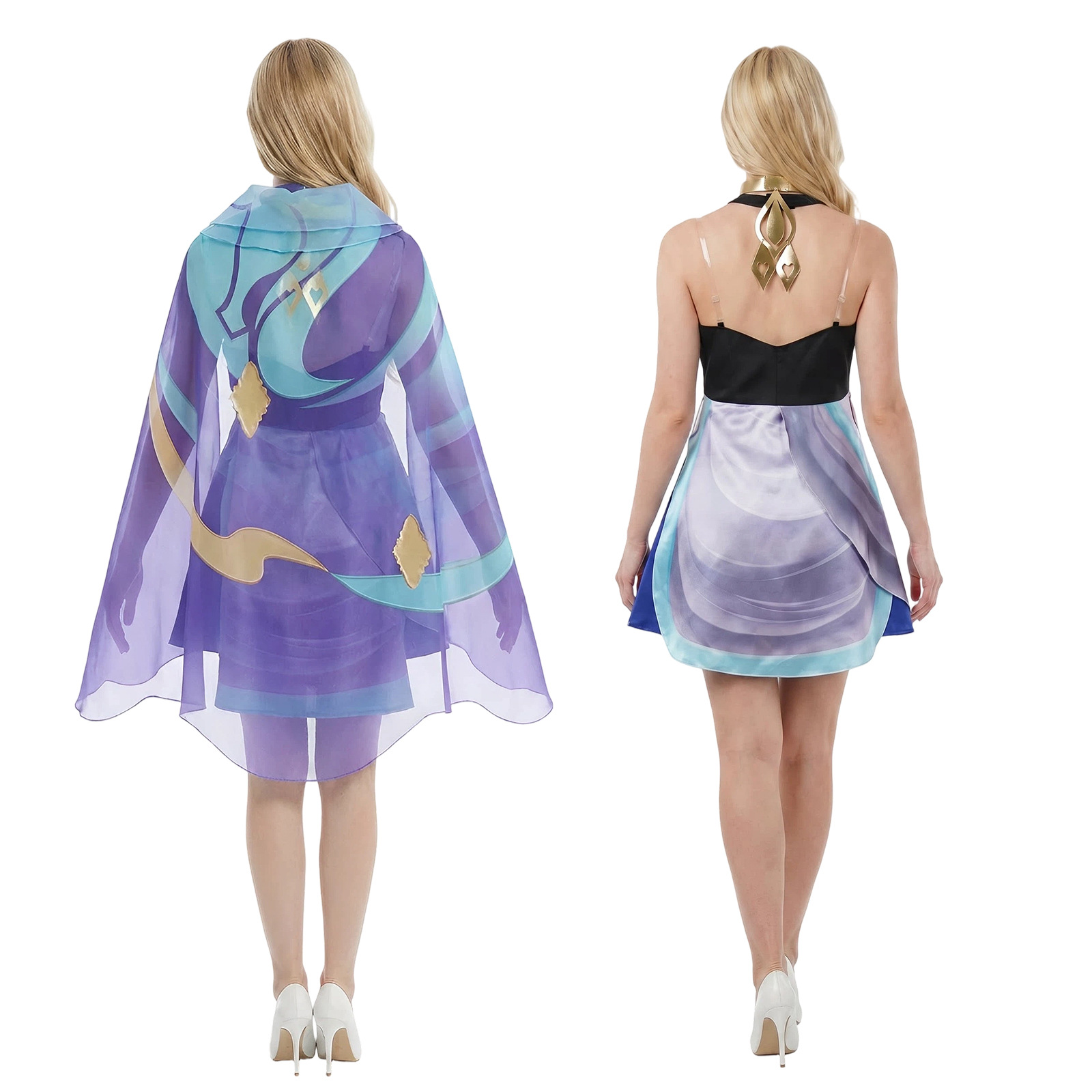 Dolia Dress with Headscarf Cos - đánh giá và giá Cosplay Anime Women