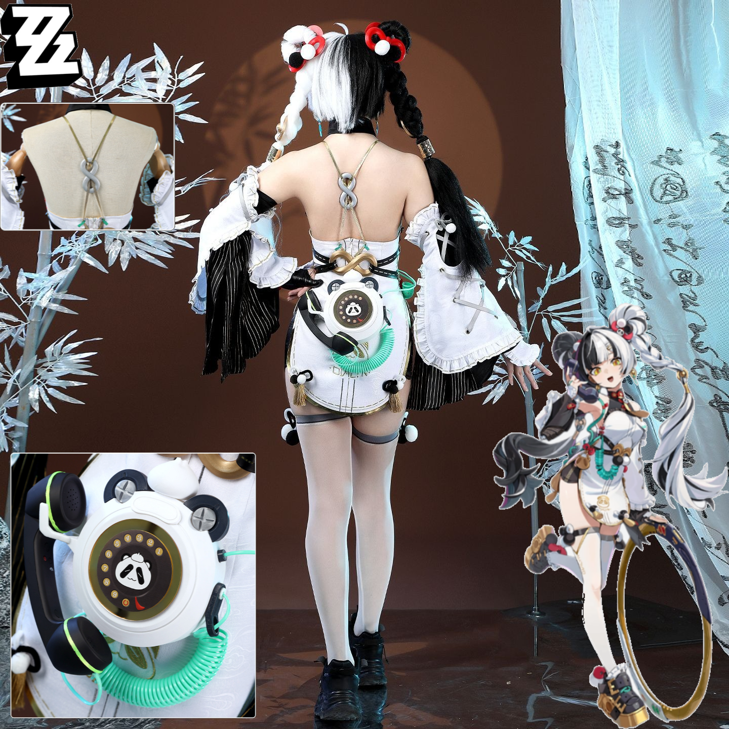 Dialyn Cosplay Costume Zenless - đánh giá và giá Anime Cosplay Zero Two
