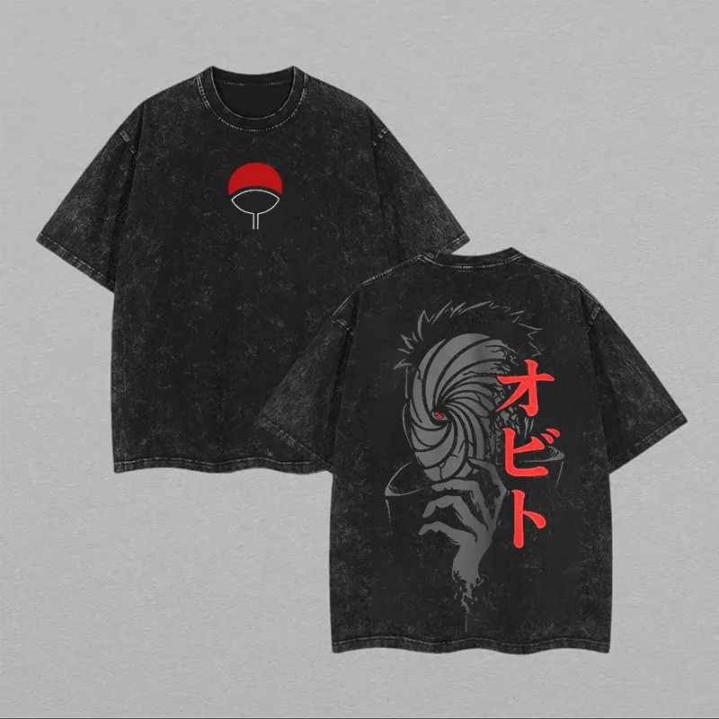 Naruto Obito Uchiha T Shirt Ma - đánh giá và giá Anime Cosplay Obito