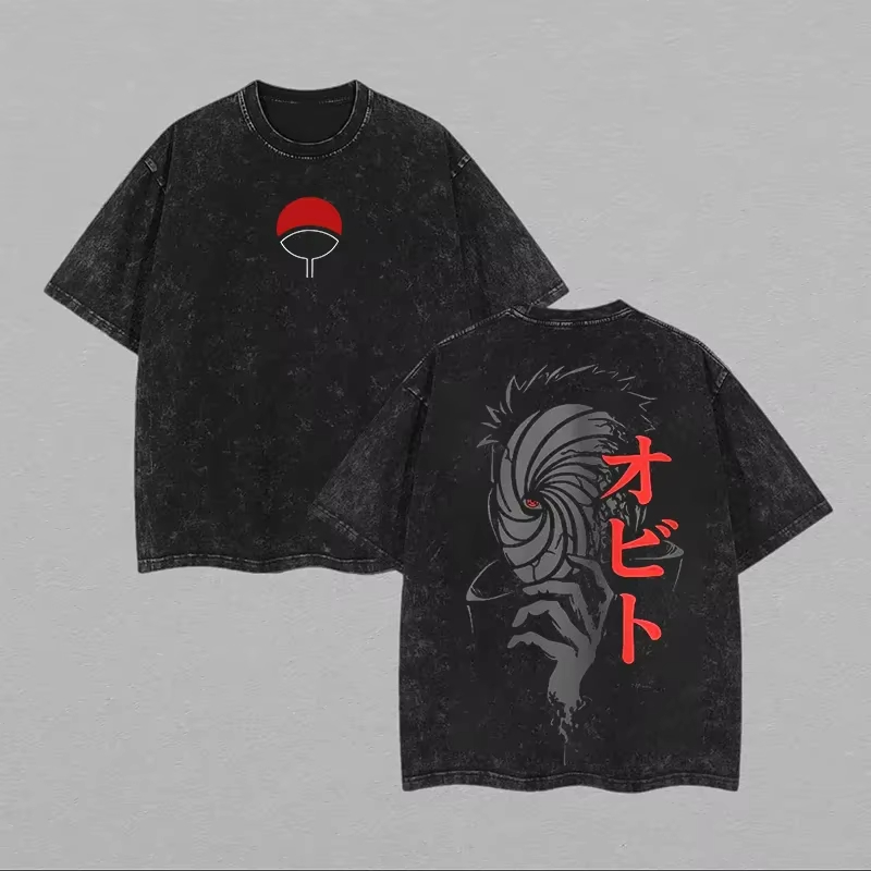 Naruto Obito Uchiha T Shirt Ma - đánh giá và giá Anime Cosplay Obito