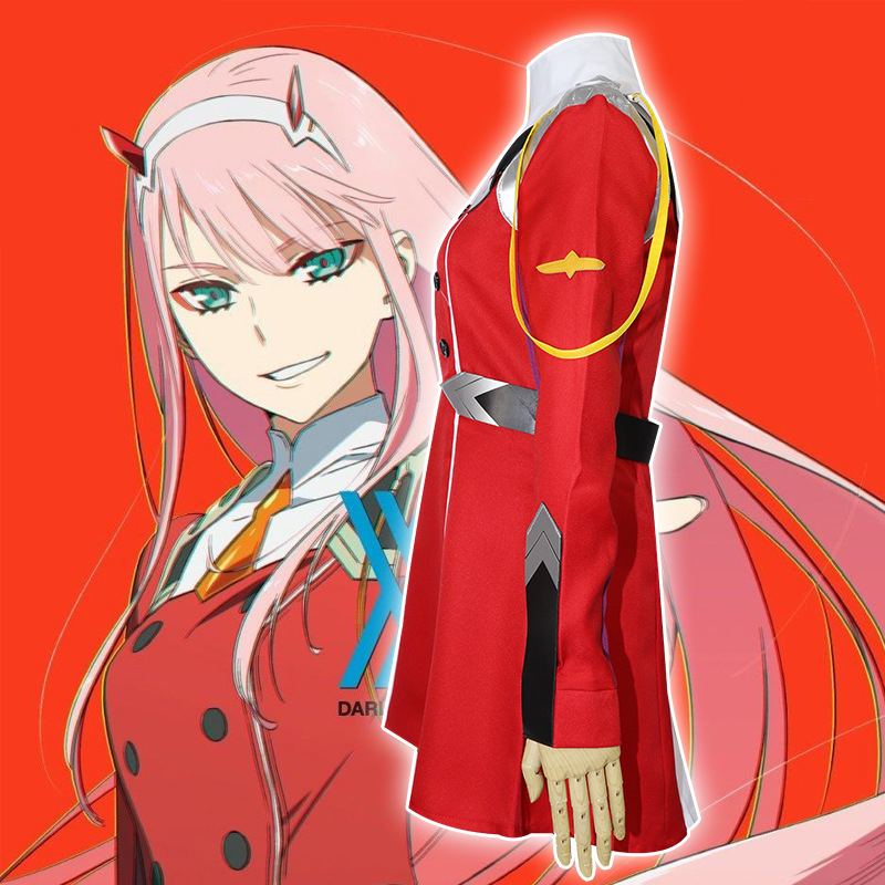 Anime 02 Dresses DARLING in th - đánh giá và giá Anime Cosplay Zero Two