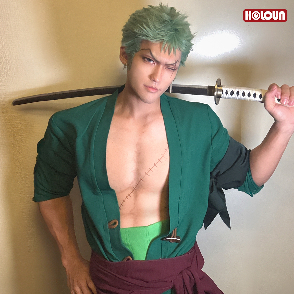 HOLOUN ONE Anime Roronoa Zoro  - đánh giá và giá Cosplay Anime Zoro